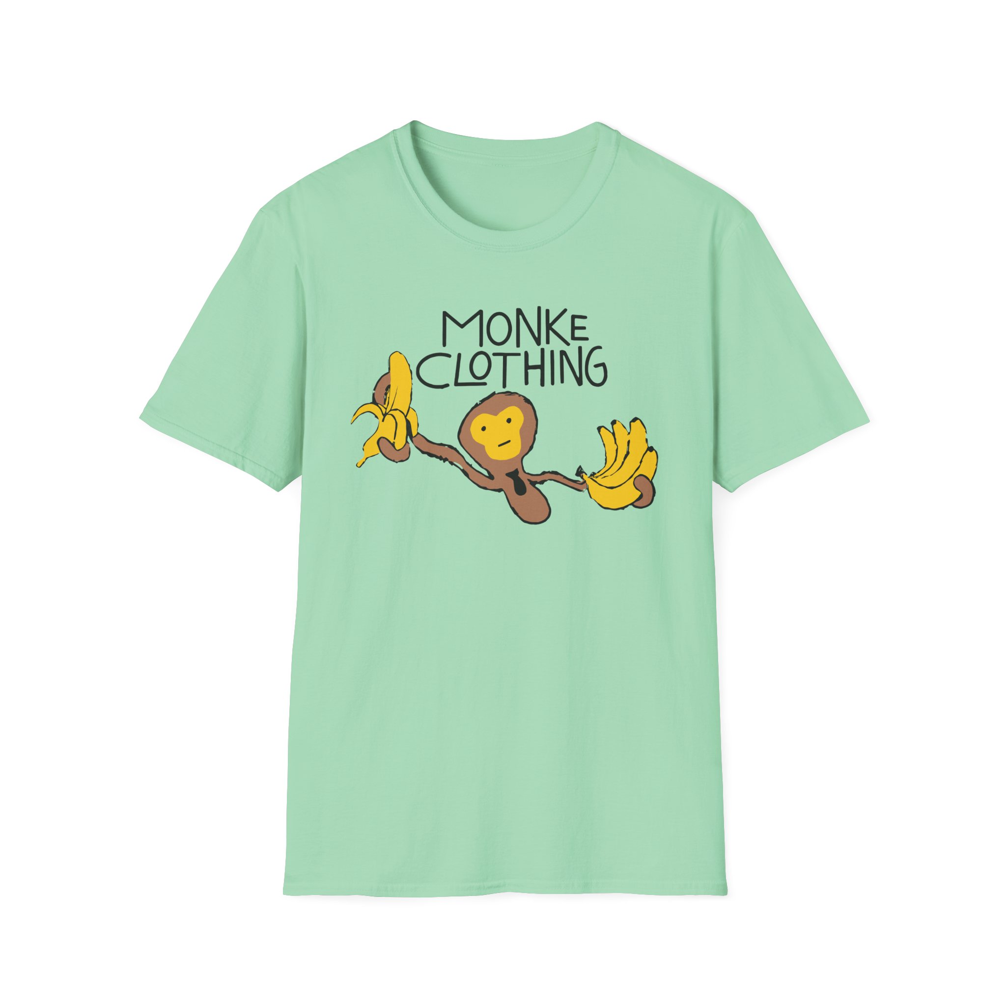 Spoonkid Basquiat Monke Unisex Softstyle T-Shirt