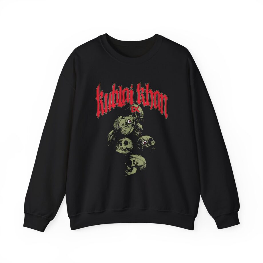 Kublai Khan - Skull Unisex Heavy Blend™ Crewneck Sweatshirt
