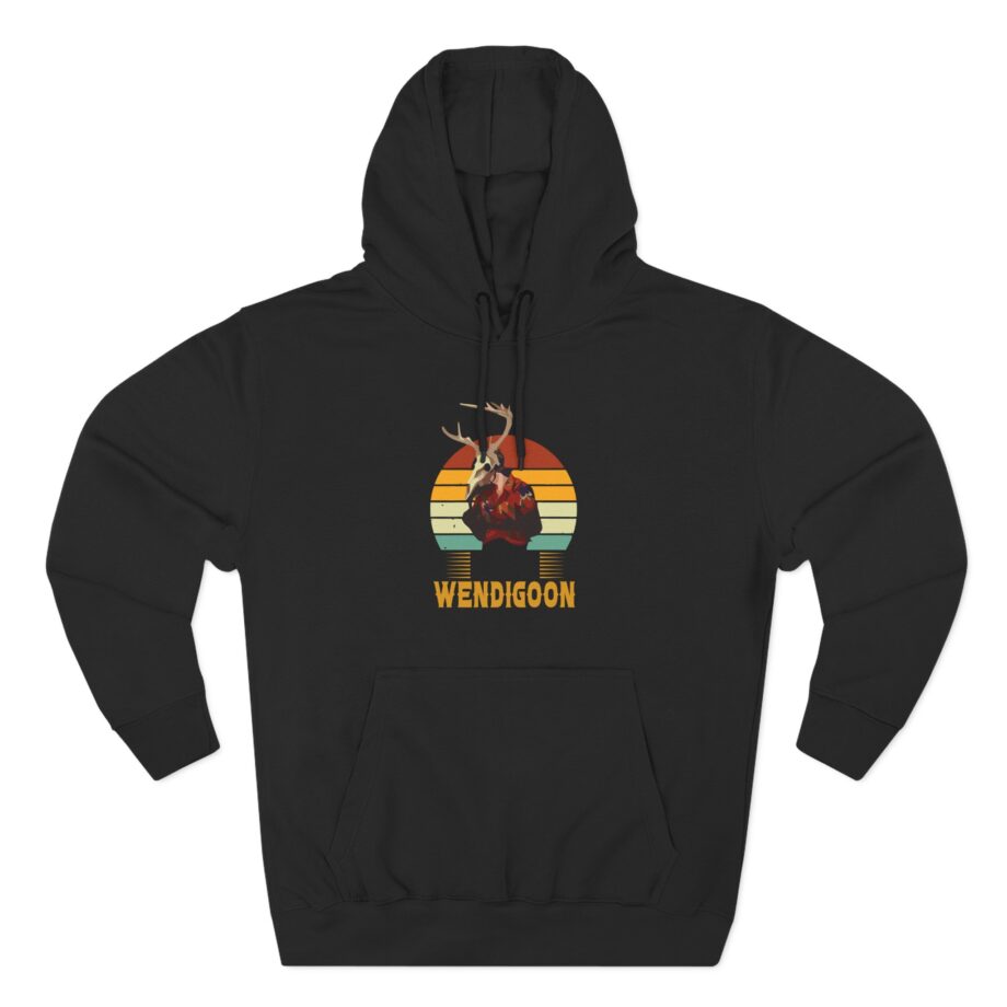 Wendigoon Three-Panel Fleece Hoodie