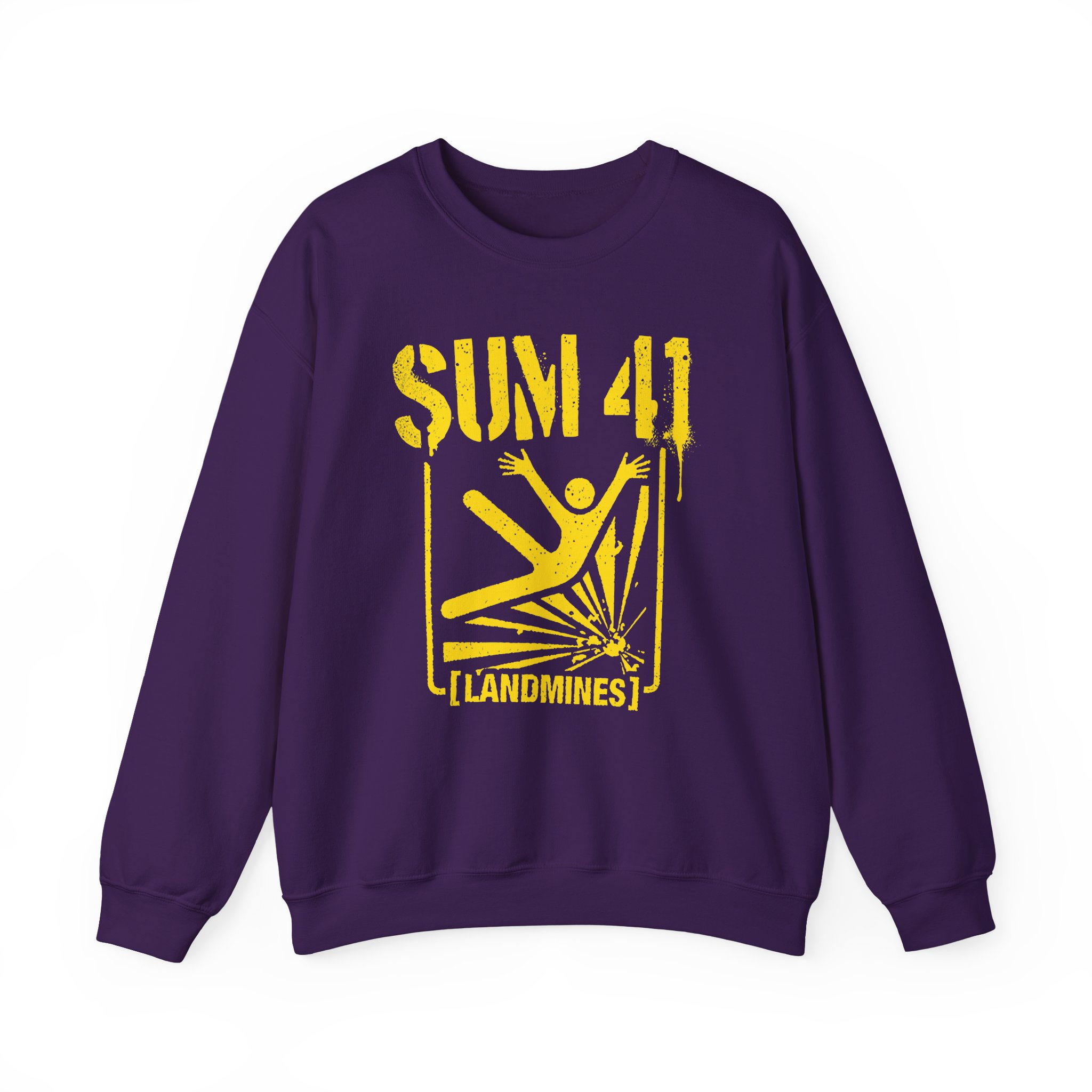 Sum 41 Landmines Unisex Heavy Blendâ„¢ Crewneck Sweatshirt
