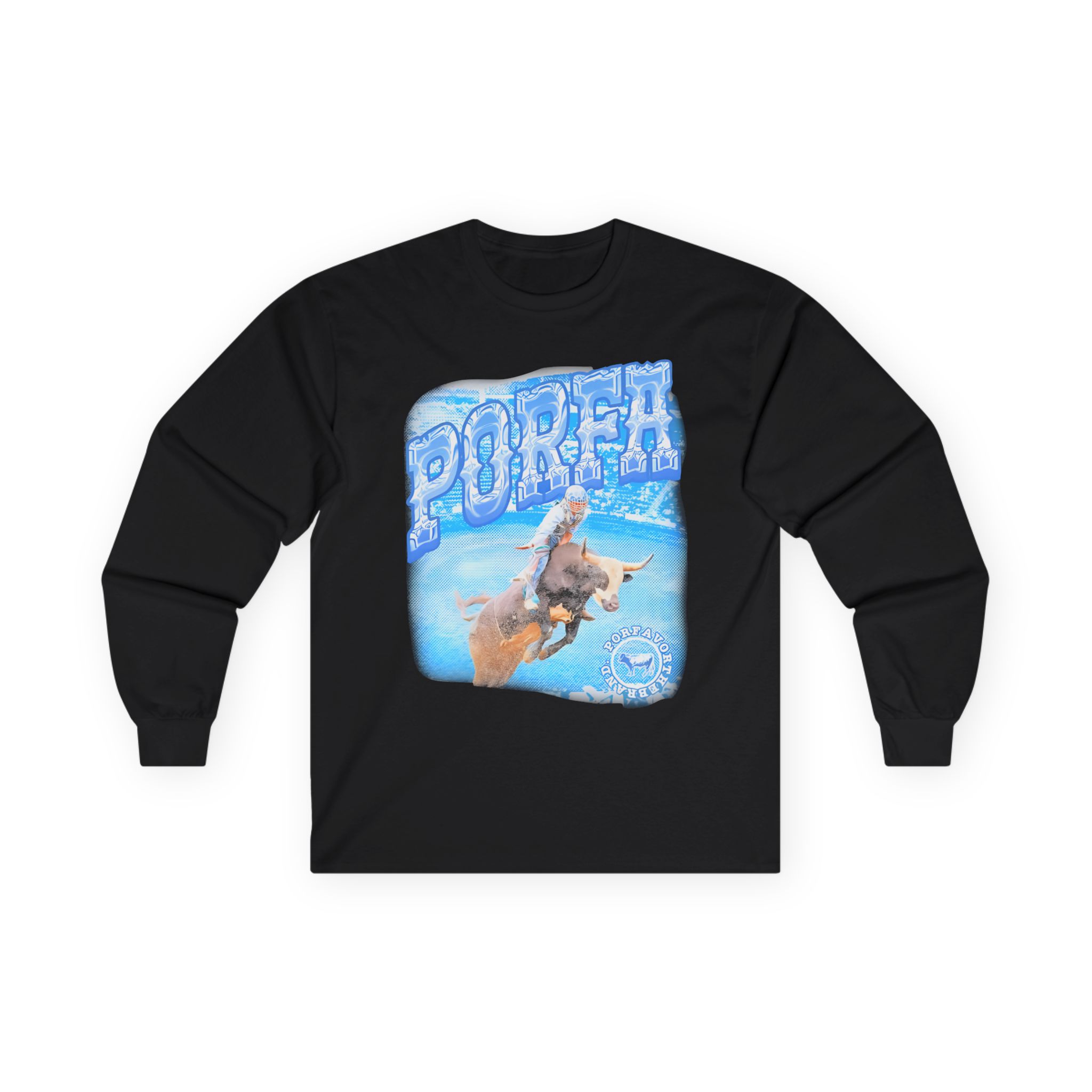 Porfa Rodeo Por Favor Unisex Ultra Cotton Long Sleeve Tee