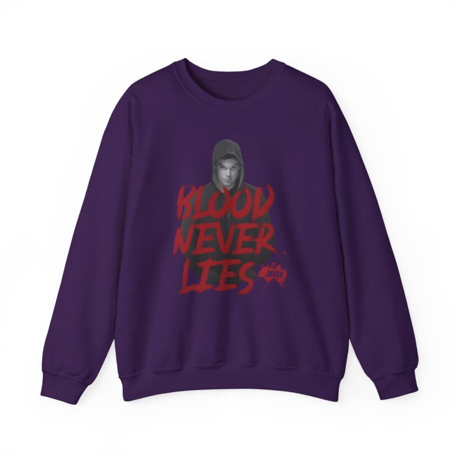 Dexter Blood Never Lies Unisex Heavy Blend™ Crewneck Sweatshirt