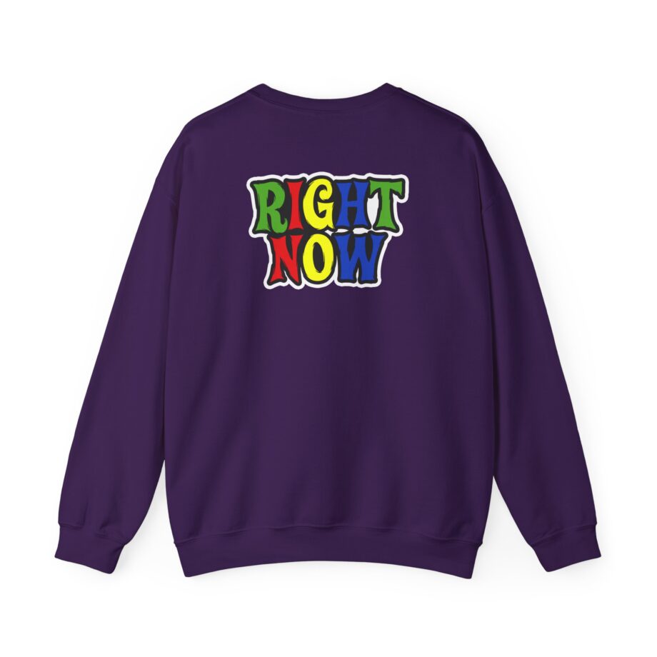 Nekrogoblikon Right Now Zip Up Unisex Heavy Blend™ Crewneck Sweatshirt
