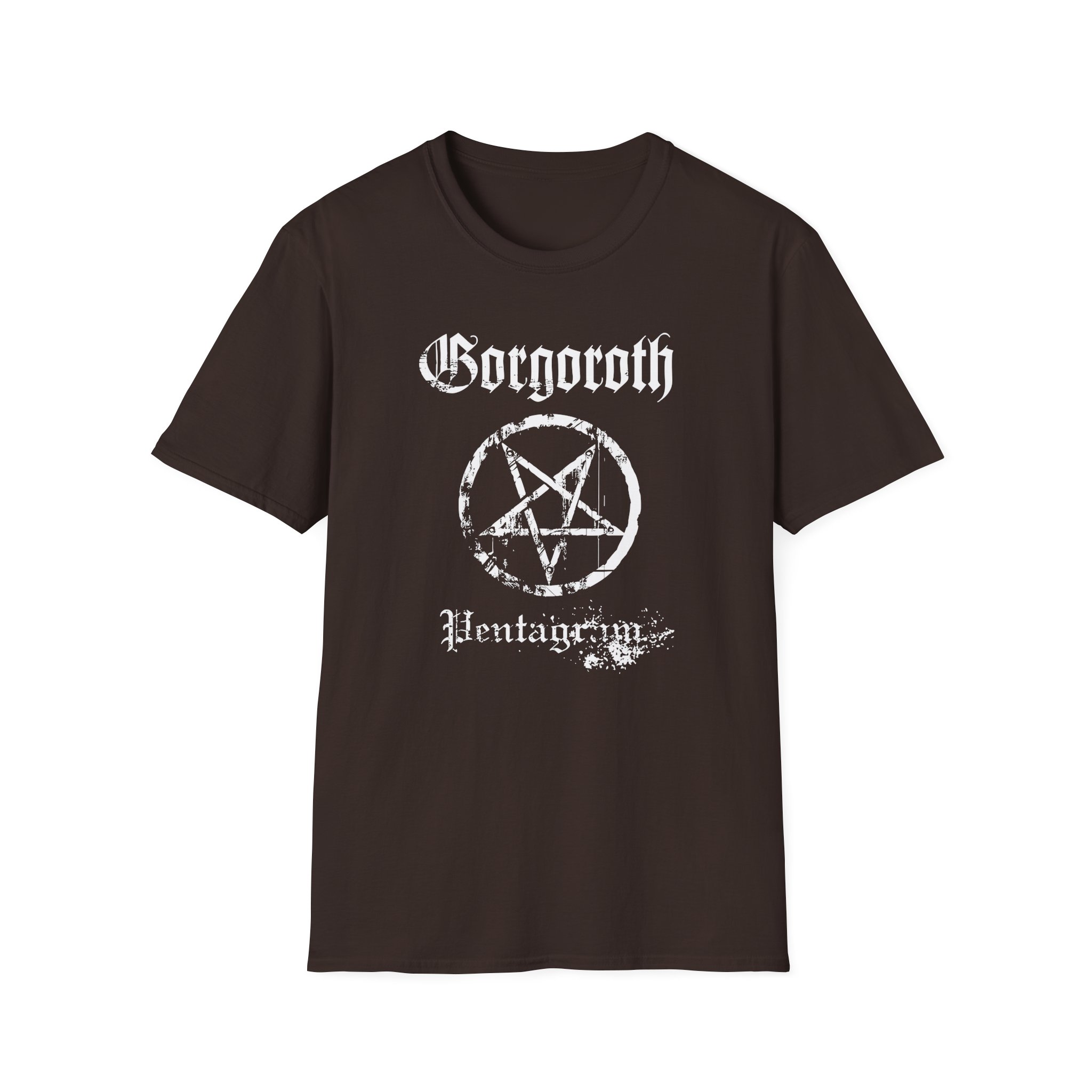 Gorgoroth Pentagram Unisex Softstyle T-Shirt