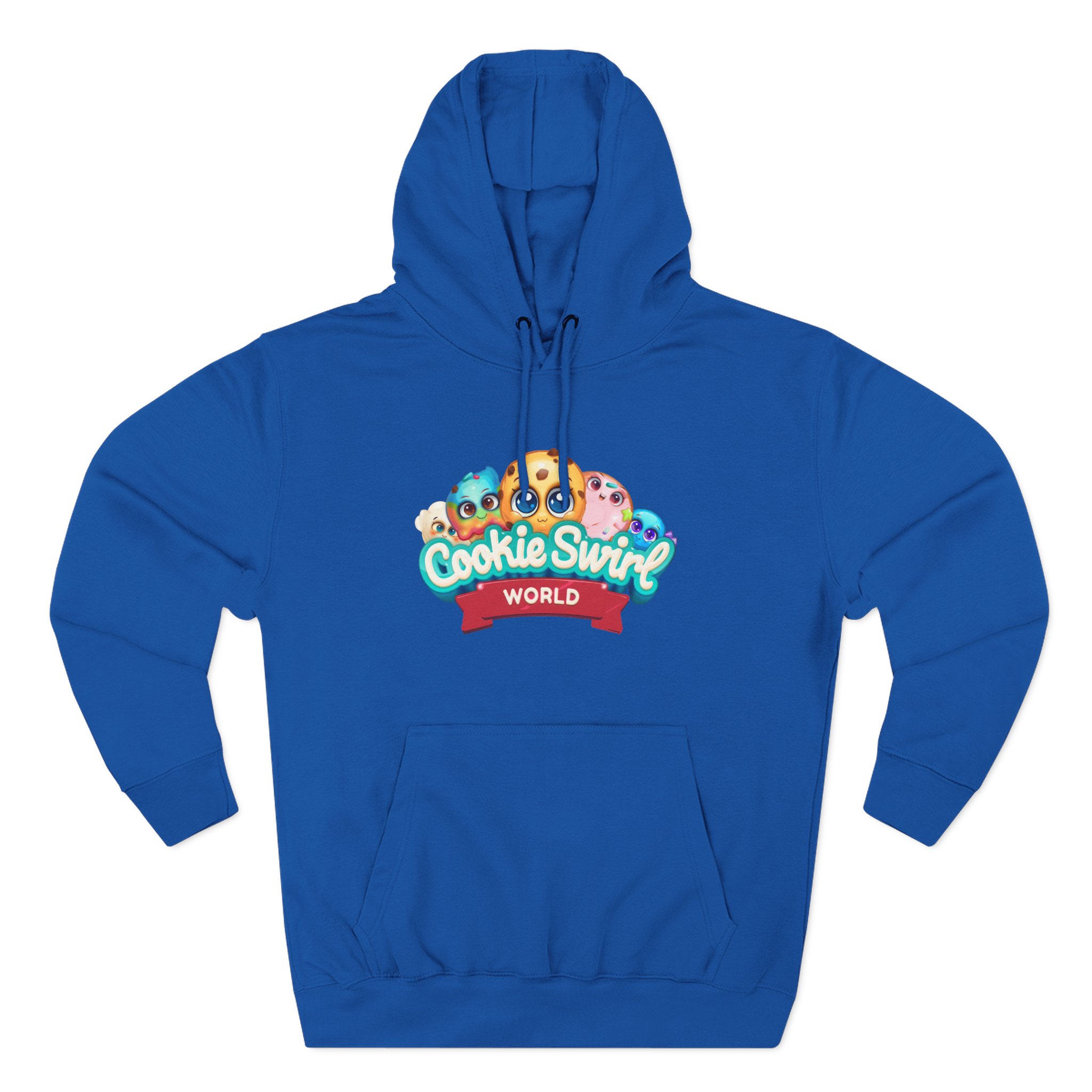 Cookieswirlc Three-Panel Fleece Hoodie