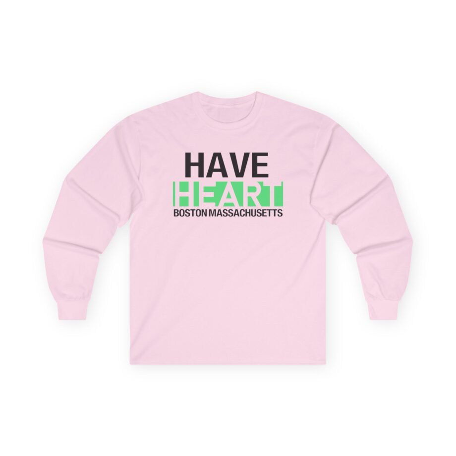 Have Heart Armed With a Mind Unisex Ultra Cotton Long Sleeve Tee