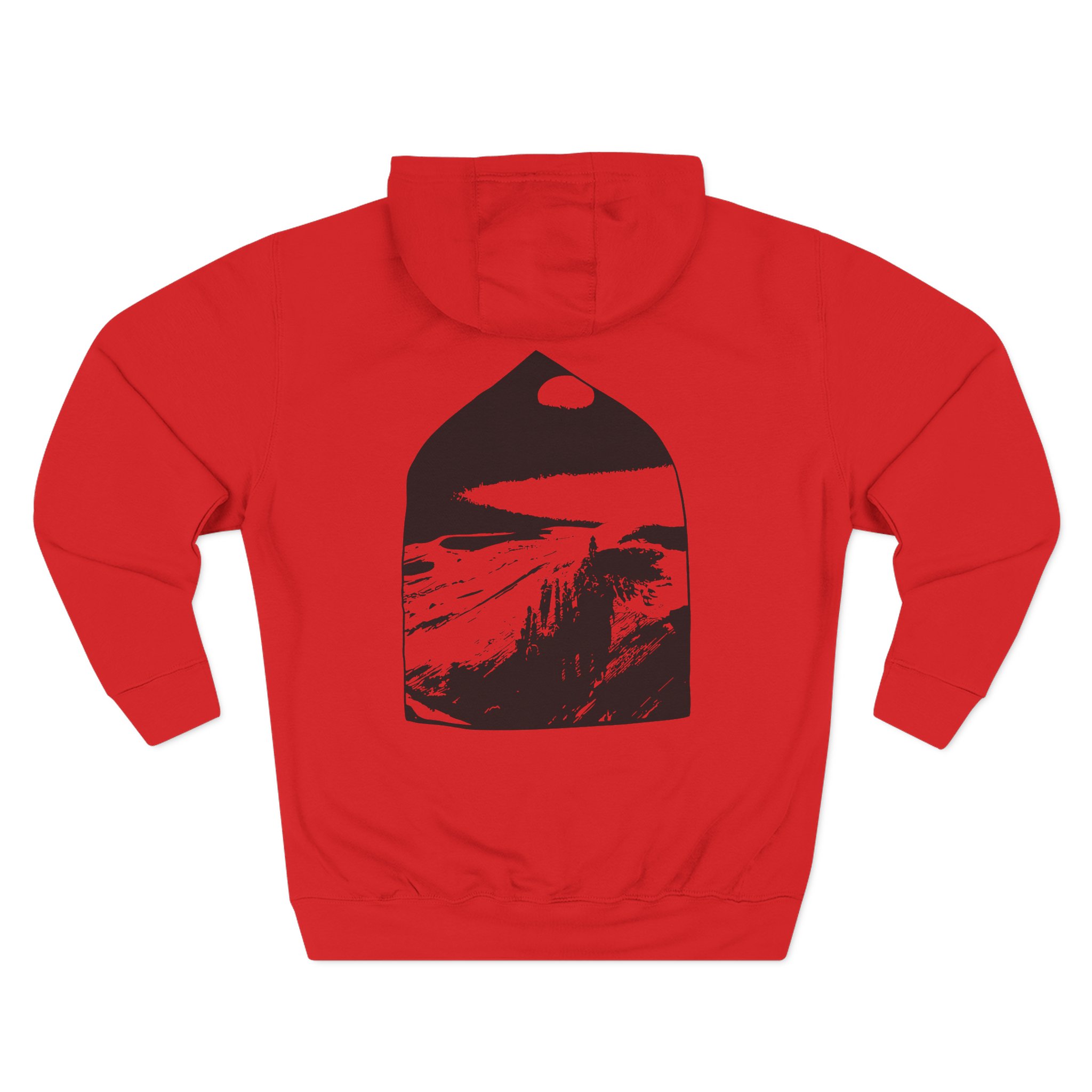 YM Three-Panel Fleece Hoodie