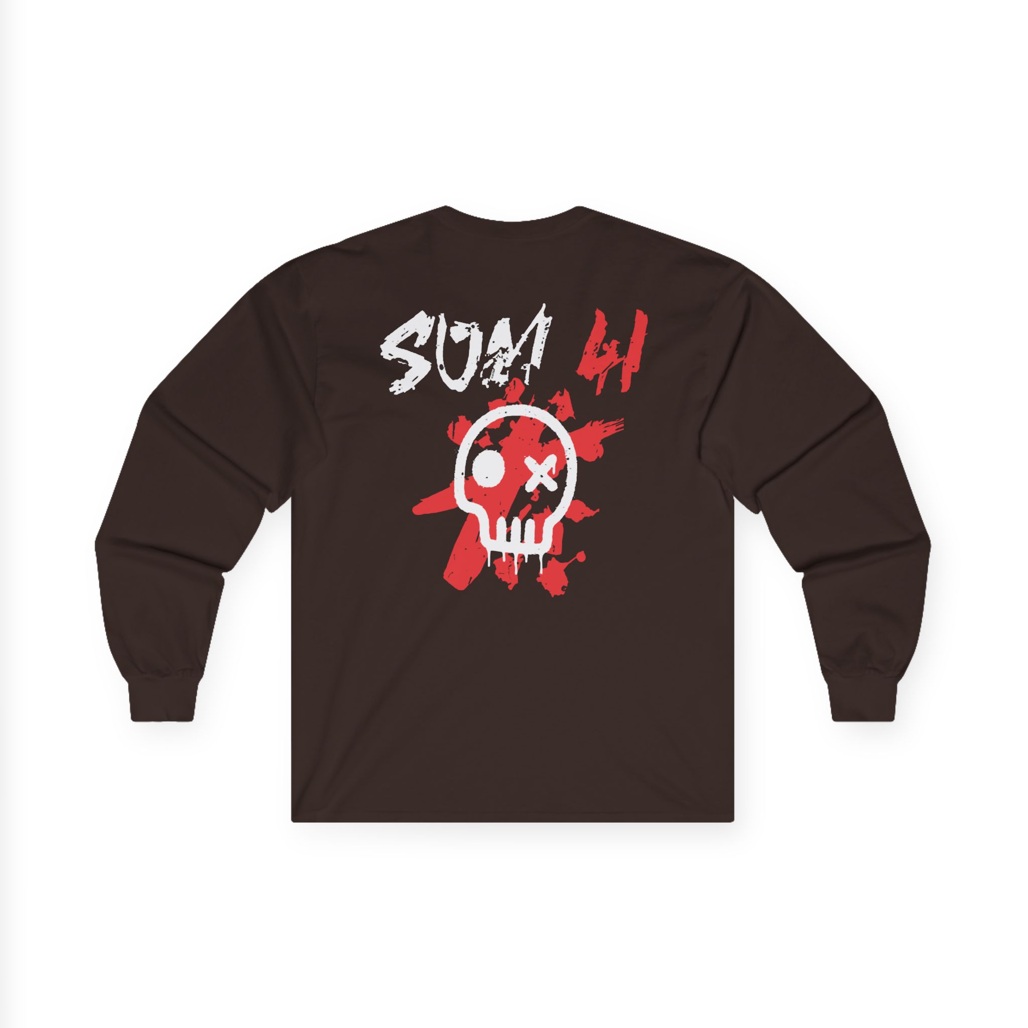 Sum 41 Skull Unisex Ultra Cotton Long Sleeve Tee