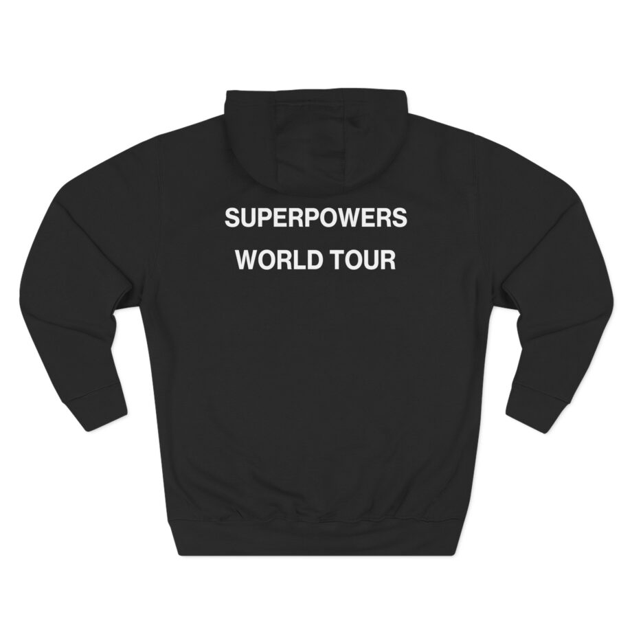 Daniel Caesar Three-Panel Fleece Hoodie
