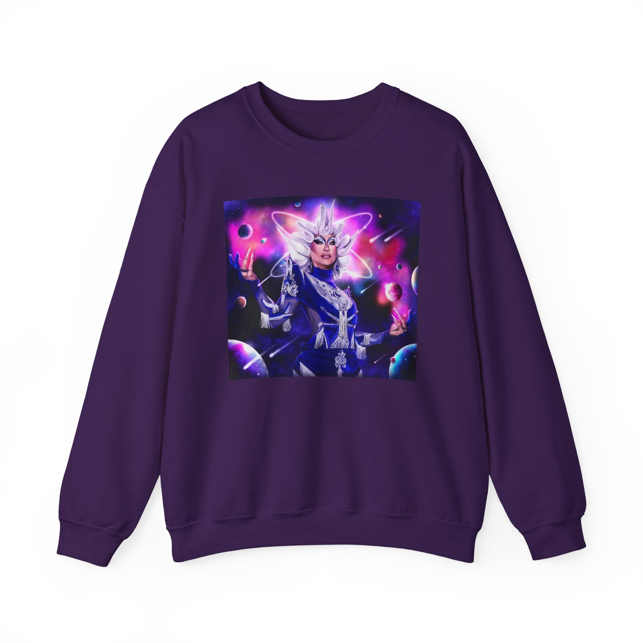 Anetra Galaxy Unisex Heavy Blendâ„¢ Crewneck Sweatshirt
