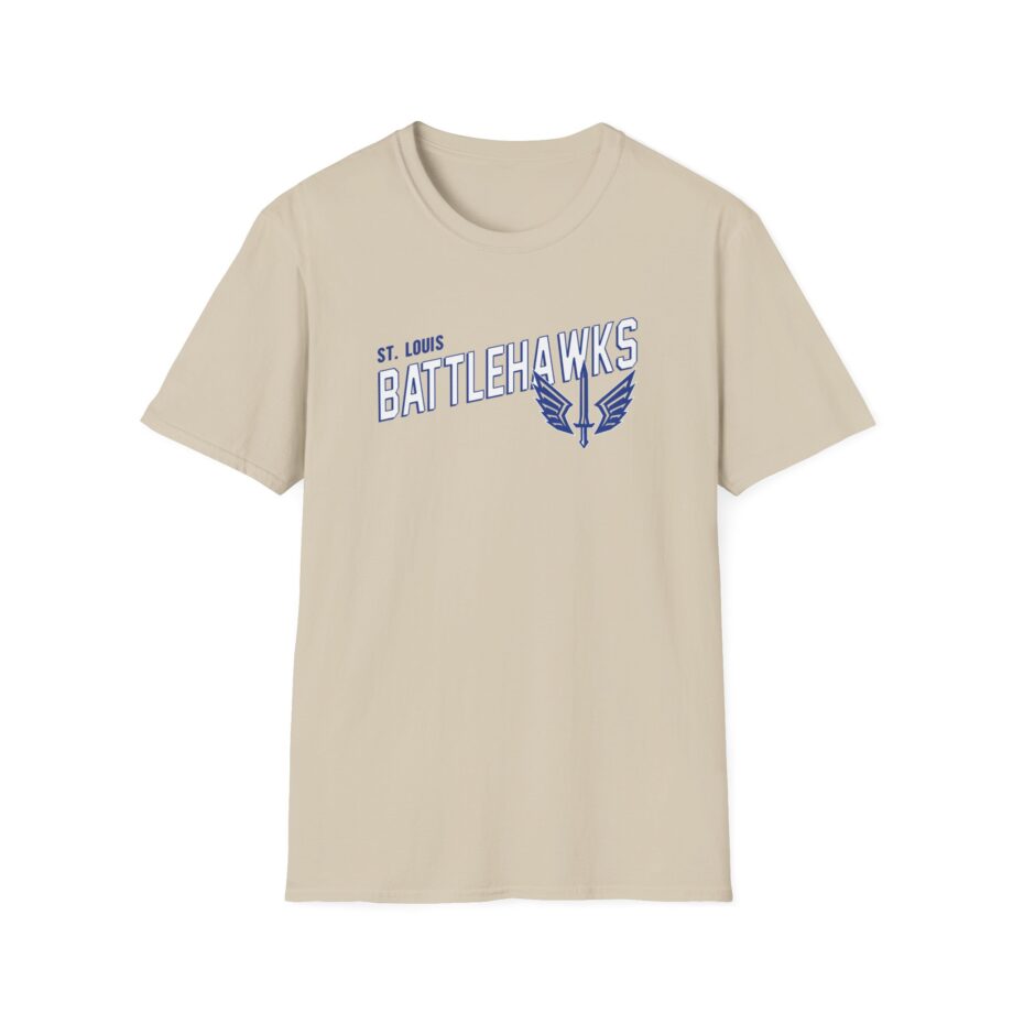 St. Louis Battlehawks 108 Stitches Tarc Merman Unisex Softstyle T-Shirt