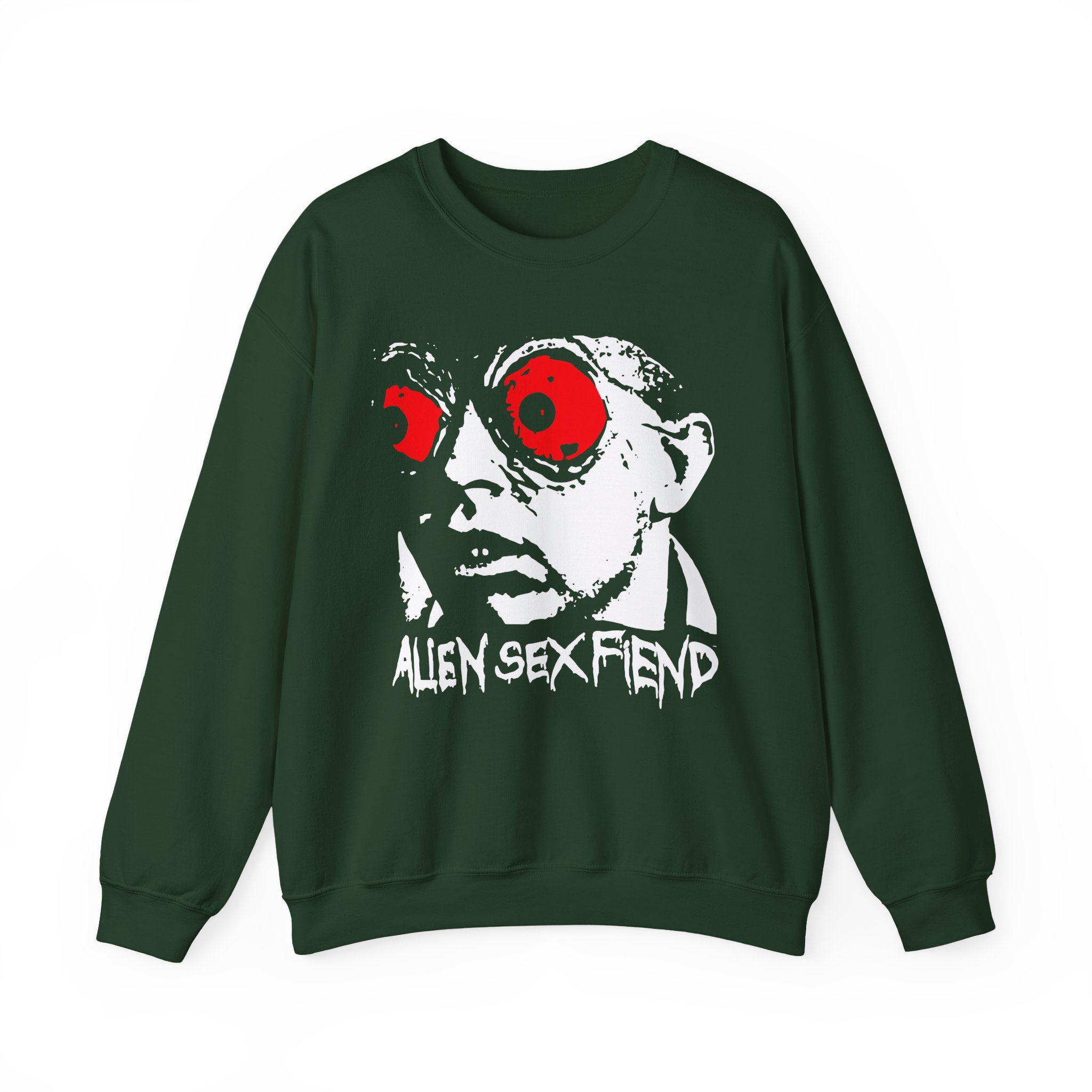 Alien Sex Fiend Acid Bath Unisex Heavy Blendâ„¢ Crewneck Sweatshirt