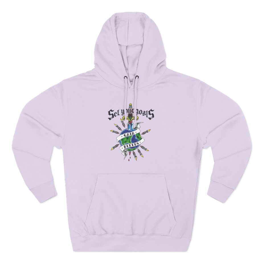 Set Your Goals Gaia Bleeds Three-Panel Fleece Hoodie