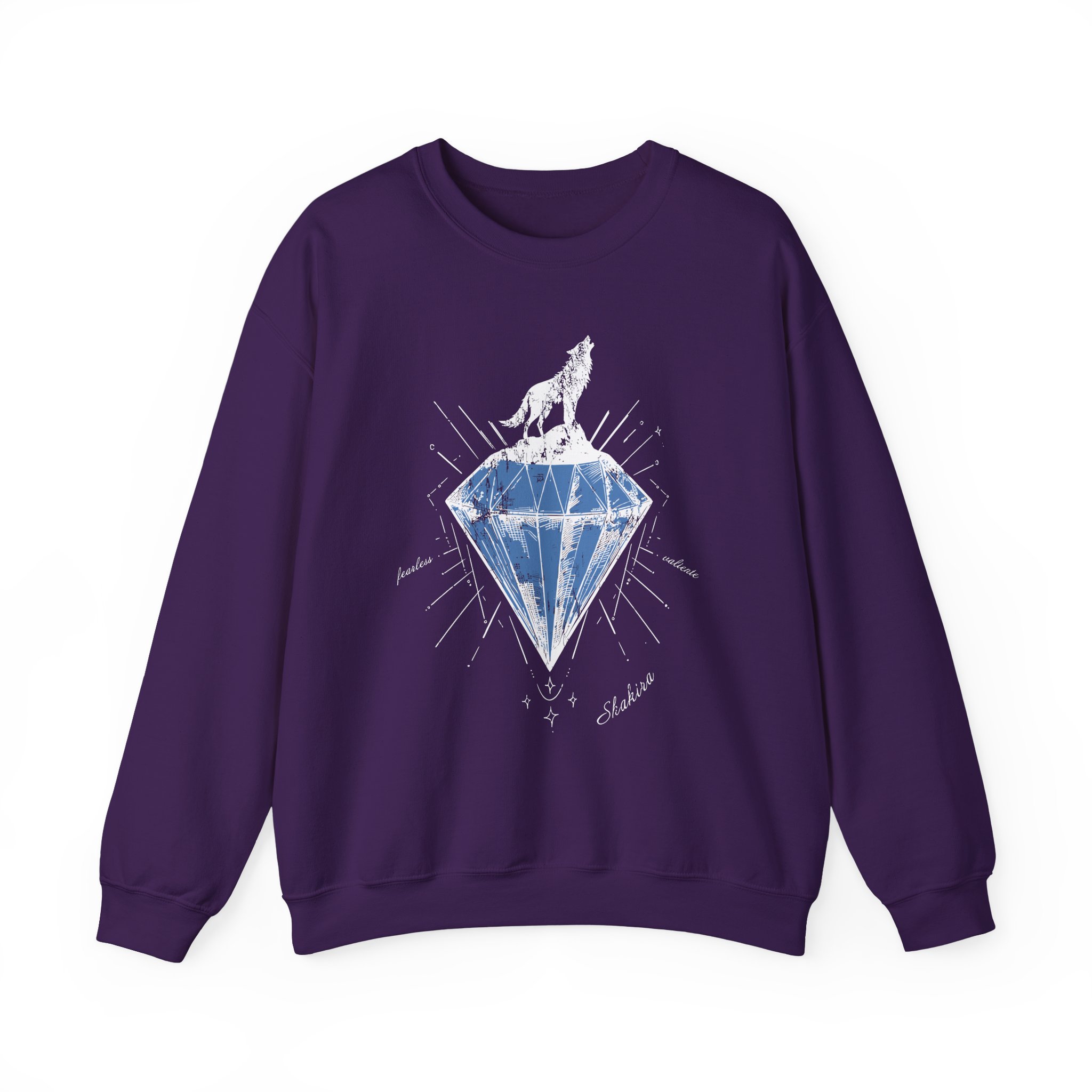 Shakira Diamond Wolf Unisex Heavy Blendâ„¢ Crewneck Sweatshirt
