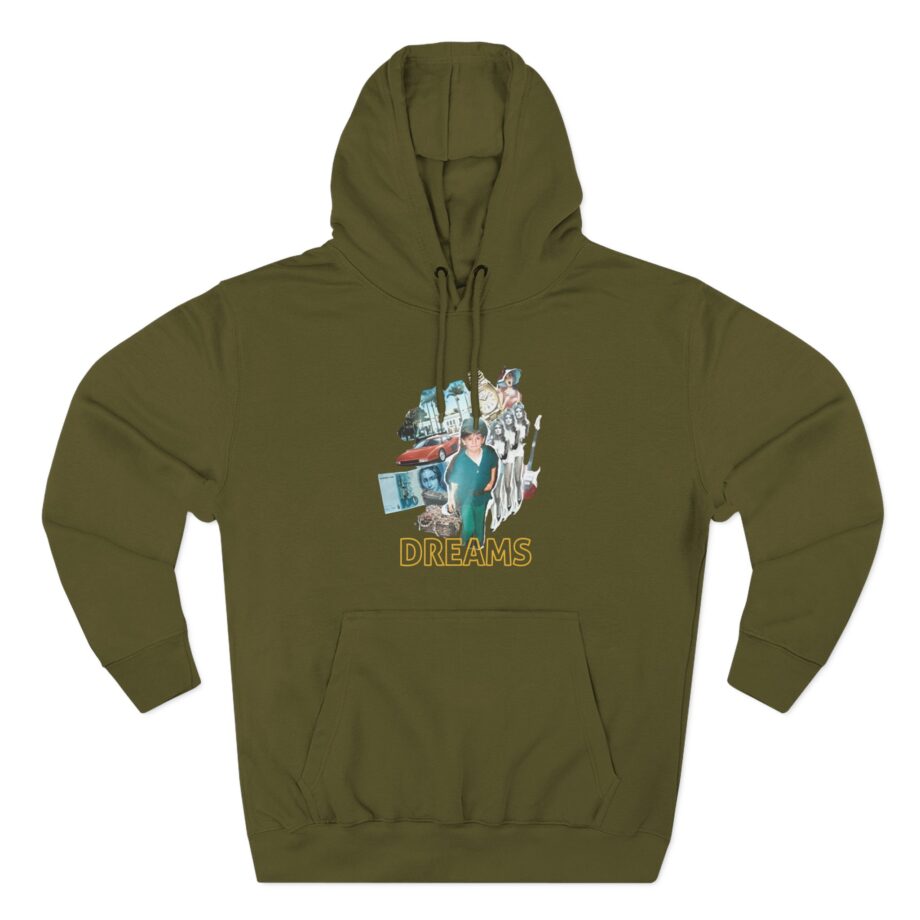 Shindy Dreams Three-Panel Fleece Hoodie