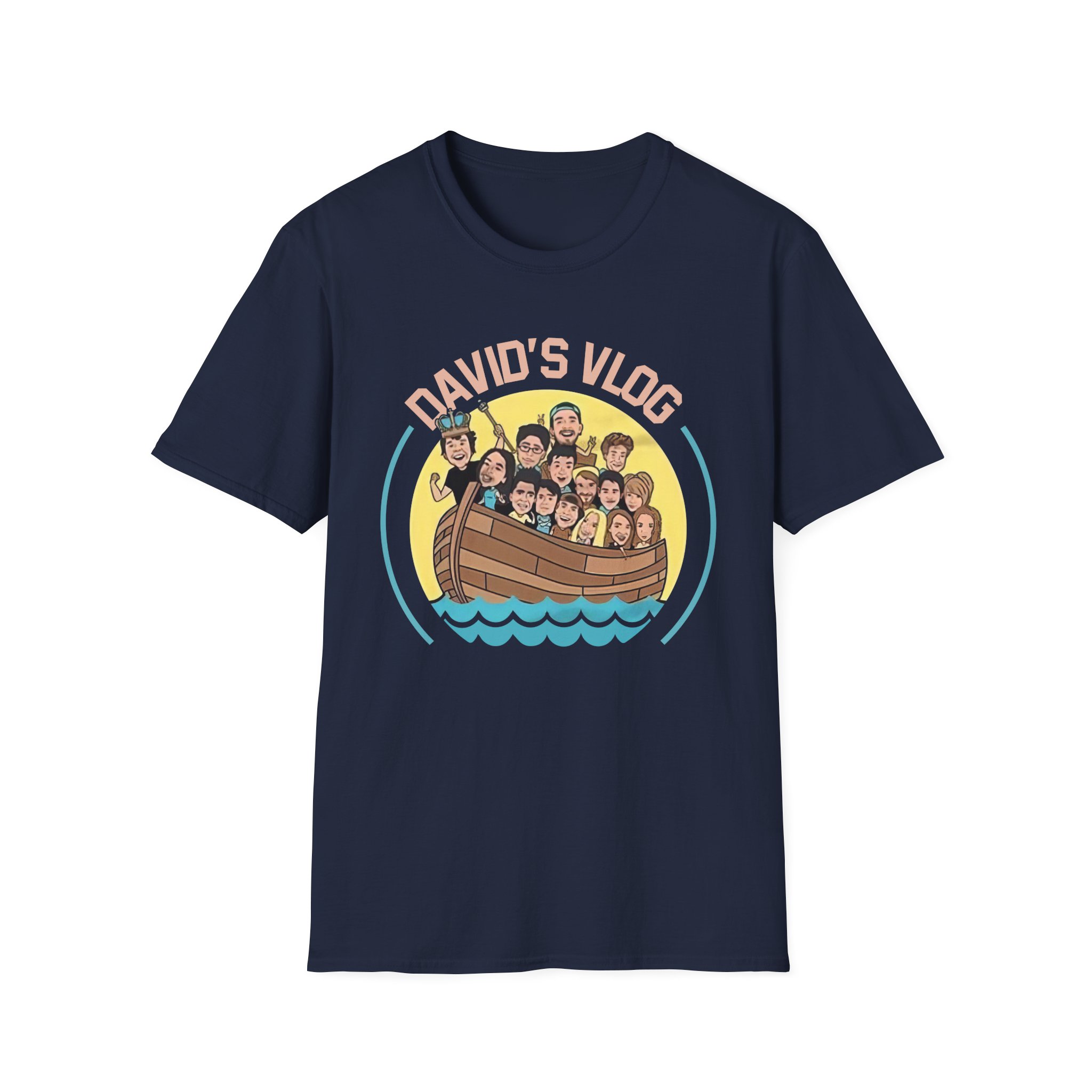 David Dobrik  David's Vlog Unisex Softstyle T-Shirt