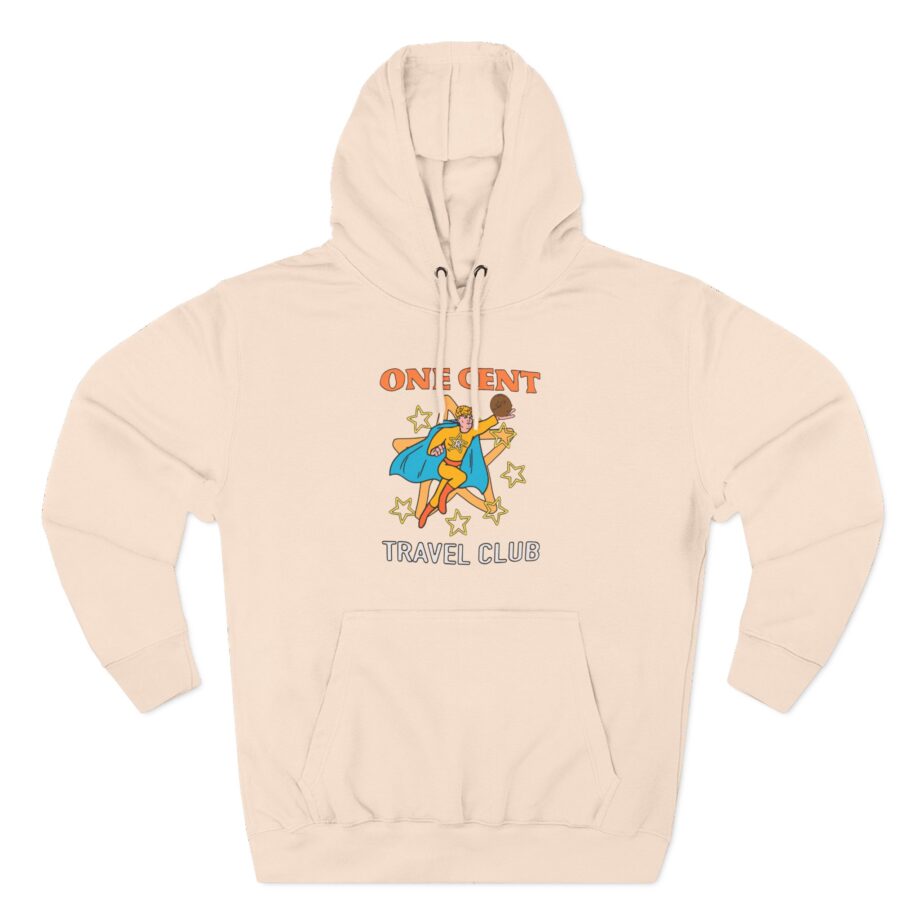 Ryan Trahan One Cent Adventure Awaits Travel Club Three-Panel Fleece Hoodie