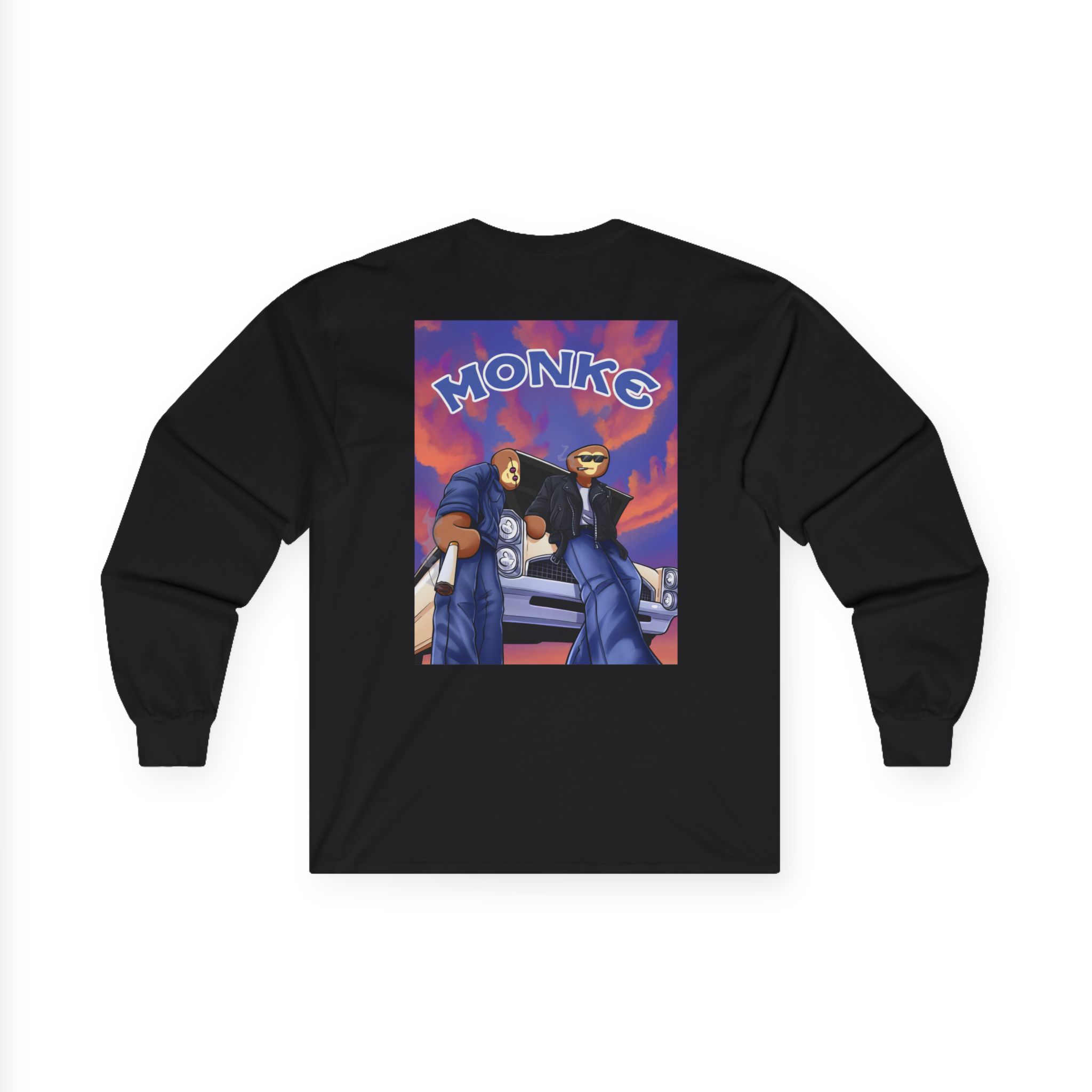 Spoonkid Monke Unisex Ultra Cotton Long Sleeve Tee
