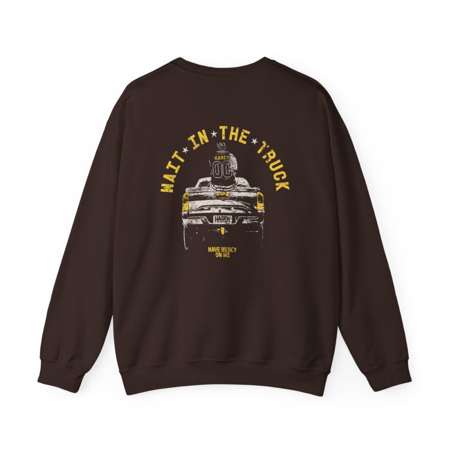 Hardy Wait in the Truck Unisex Heavy Blend™ Crewneck Sweatshirt