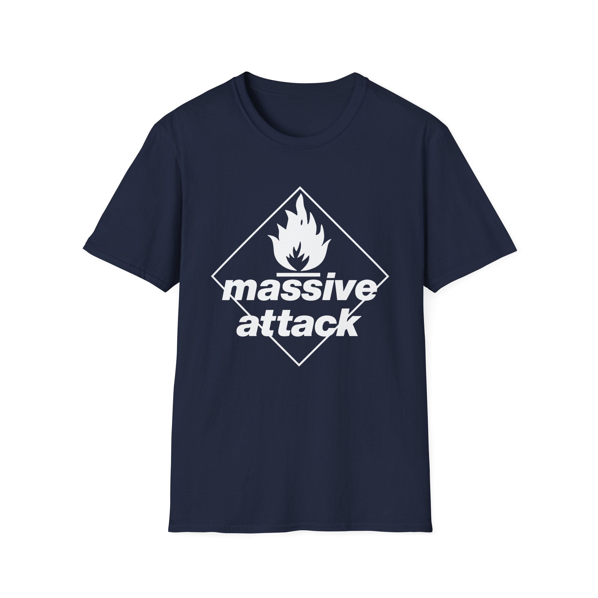 Massive Attack Blue Lines Unisex Softstyle T-Shirt