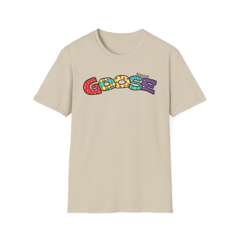 Goose x Staycool   Rainbow Unisex Softstyle T-Shirt