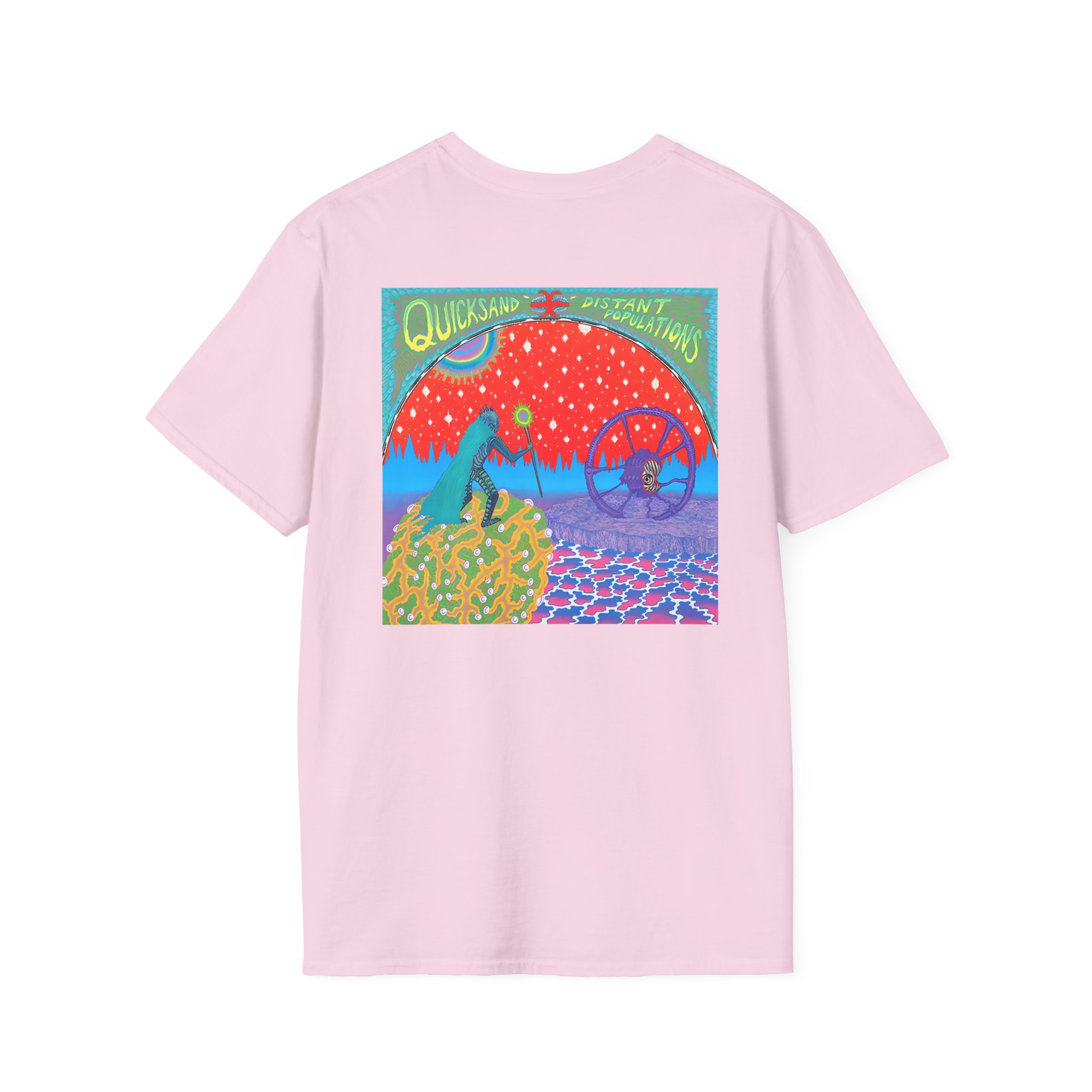 Quicksand Distant Populations Unisex Softstyle T-Shirt