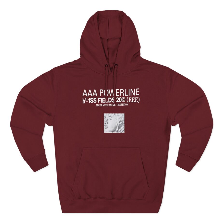 Ecco2k Bliss Fields Three-Panel Fleece Hoodie