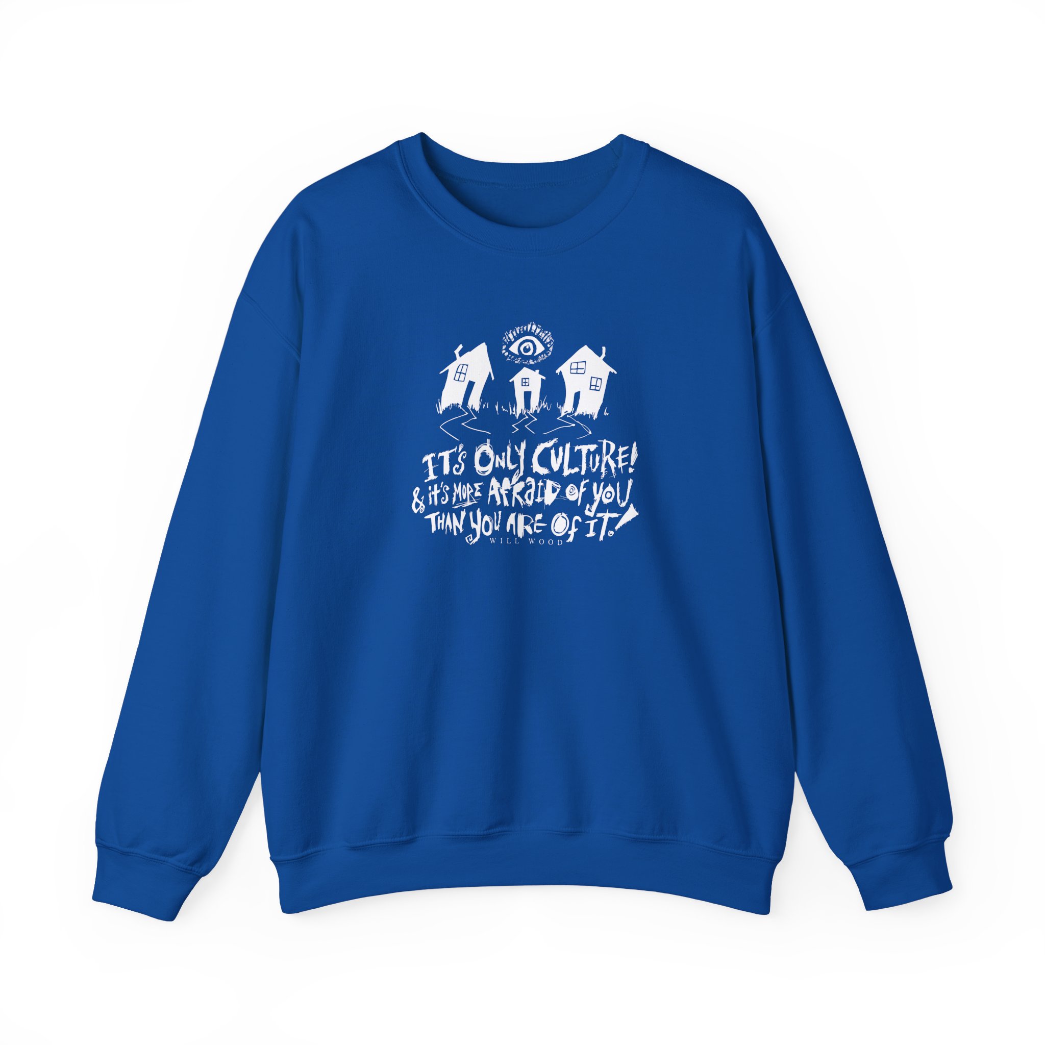Will Wood Suburbia Unisex Heavy Blendâ„¢ Crewneck Sweatshirt