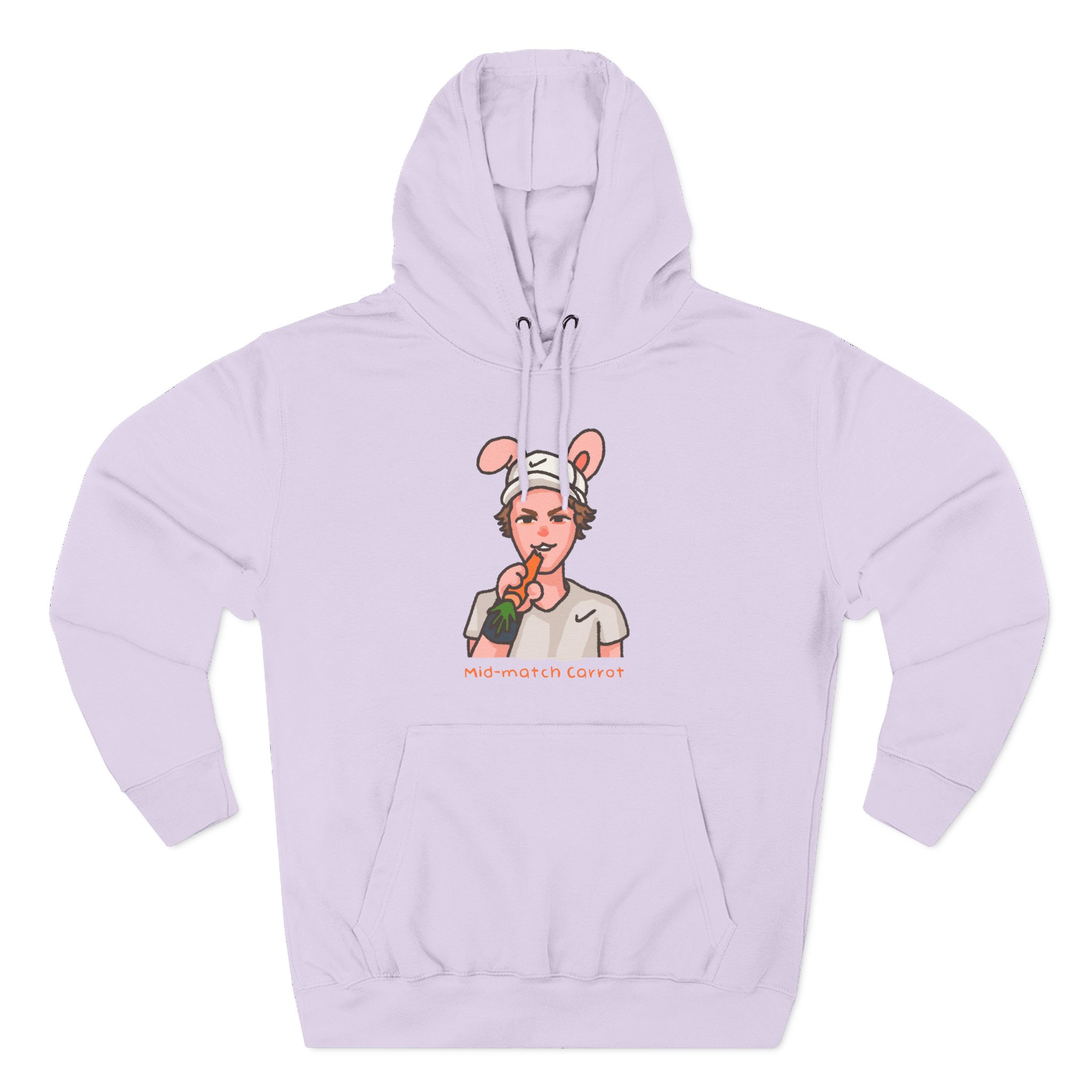 Jannik Sinner Three-Panel Fleece Hoodie