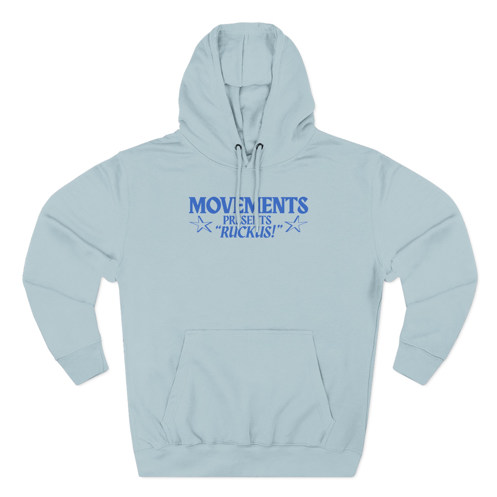 Movements Fail You Photo Three-Panel Fleece Hoodie
