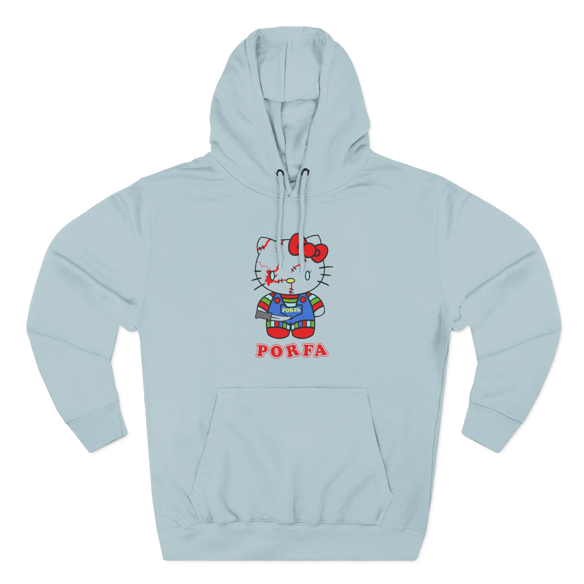 Porfa Hello Kitty Halloween Three-Panel Fleece Hoodie
