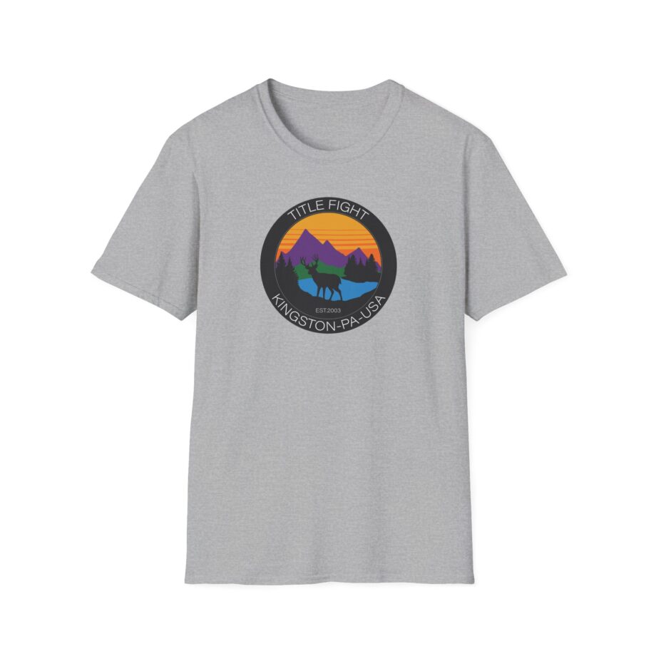 Title Fight "Deer" Unisex Softstyle T-Shirt