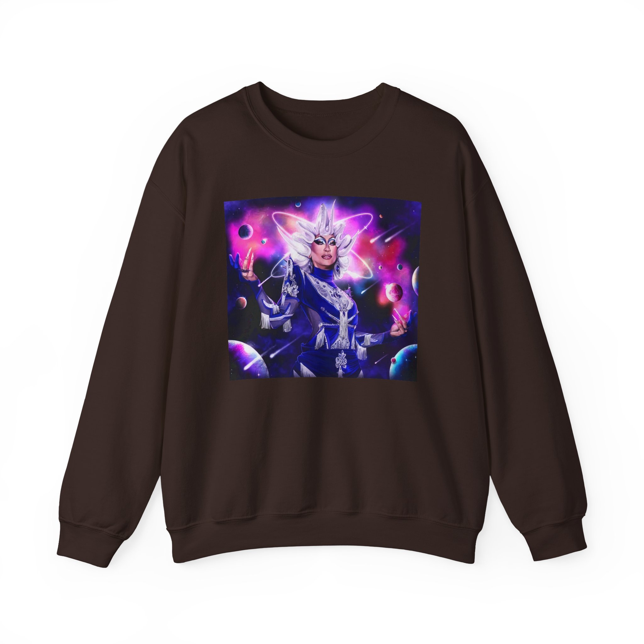 Anetra Galaxy Unisex Heavy Blendâ„¢ Crewneck Sweatshirt