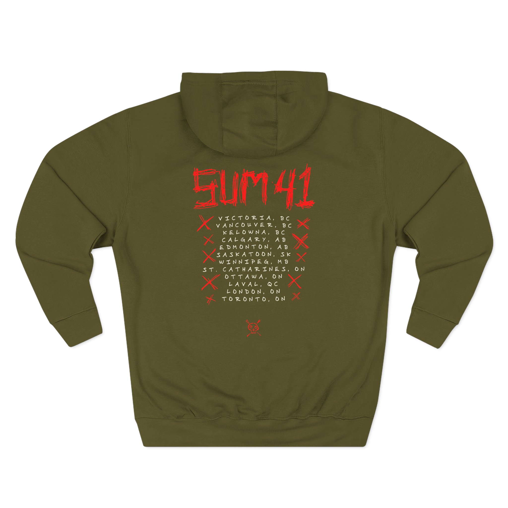 Sum 41 F**k Tour Three-Panel Fleece Hoodie