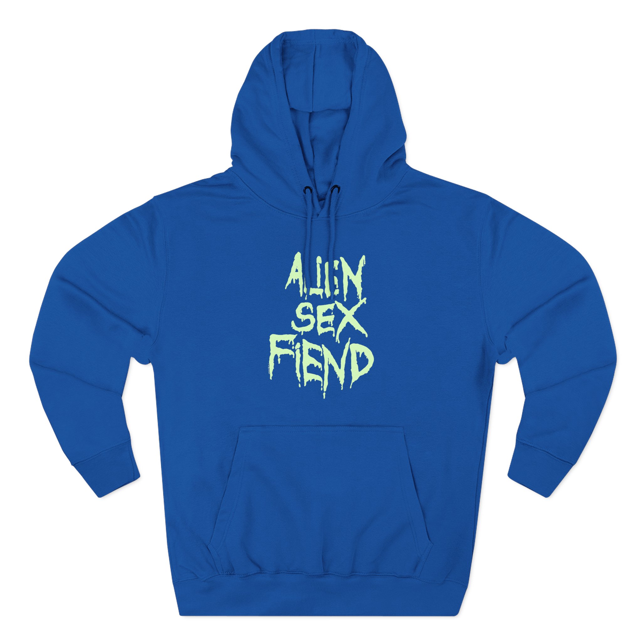 Alien Sex Fiend Glow in the Dark Three-Panel Fleece Hoodie