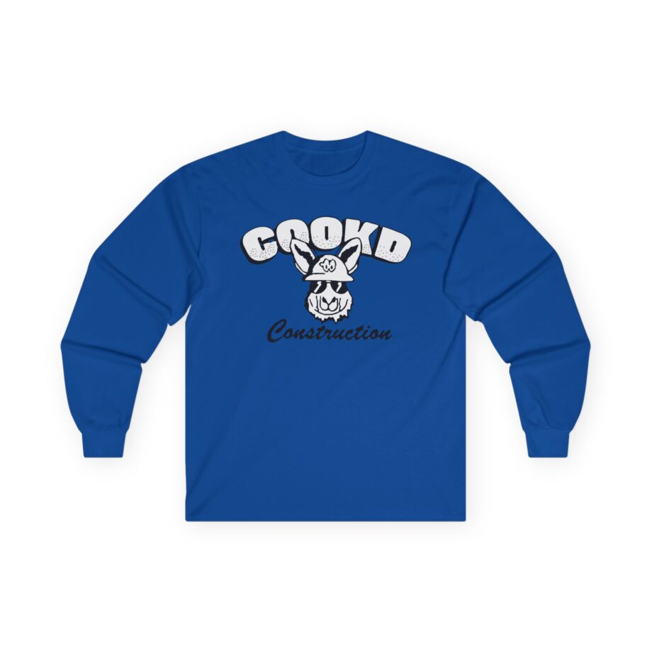 Lazarbeam Cookd Construction Unisex Ultra Cotton Long Sleeve Tee