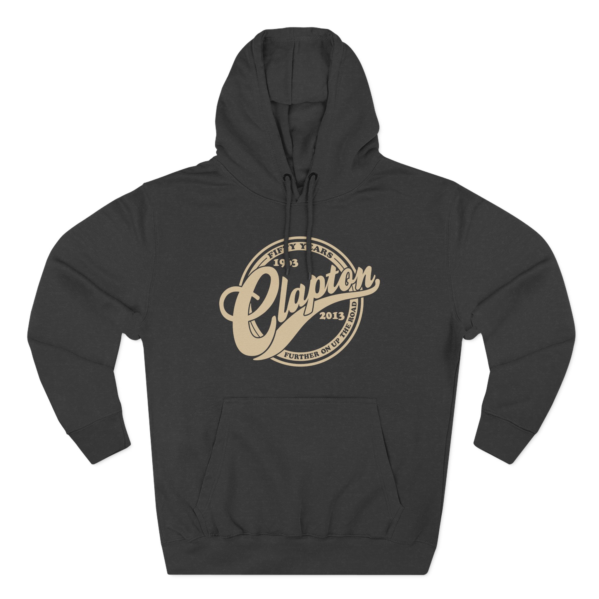 Eric Clapton 50 Years Three-Panel Fleece Hoodie
