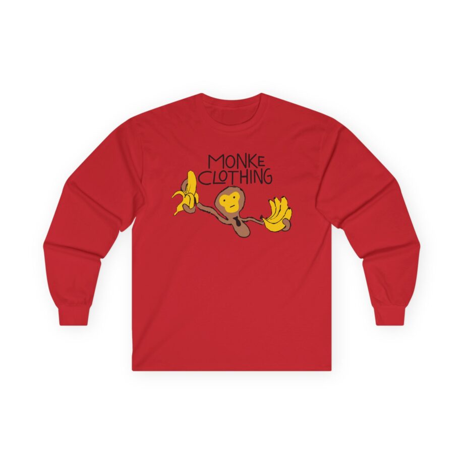 Spoonkid Basquiat Monke Unisex Ultra Cotton Long Sleeve Tee