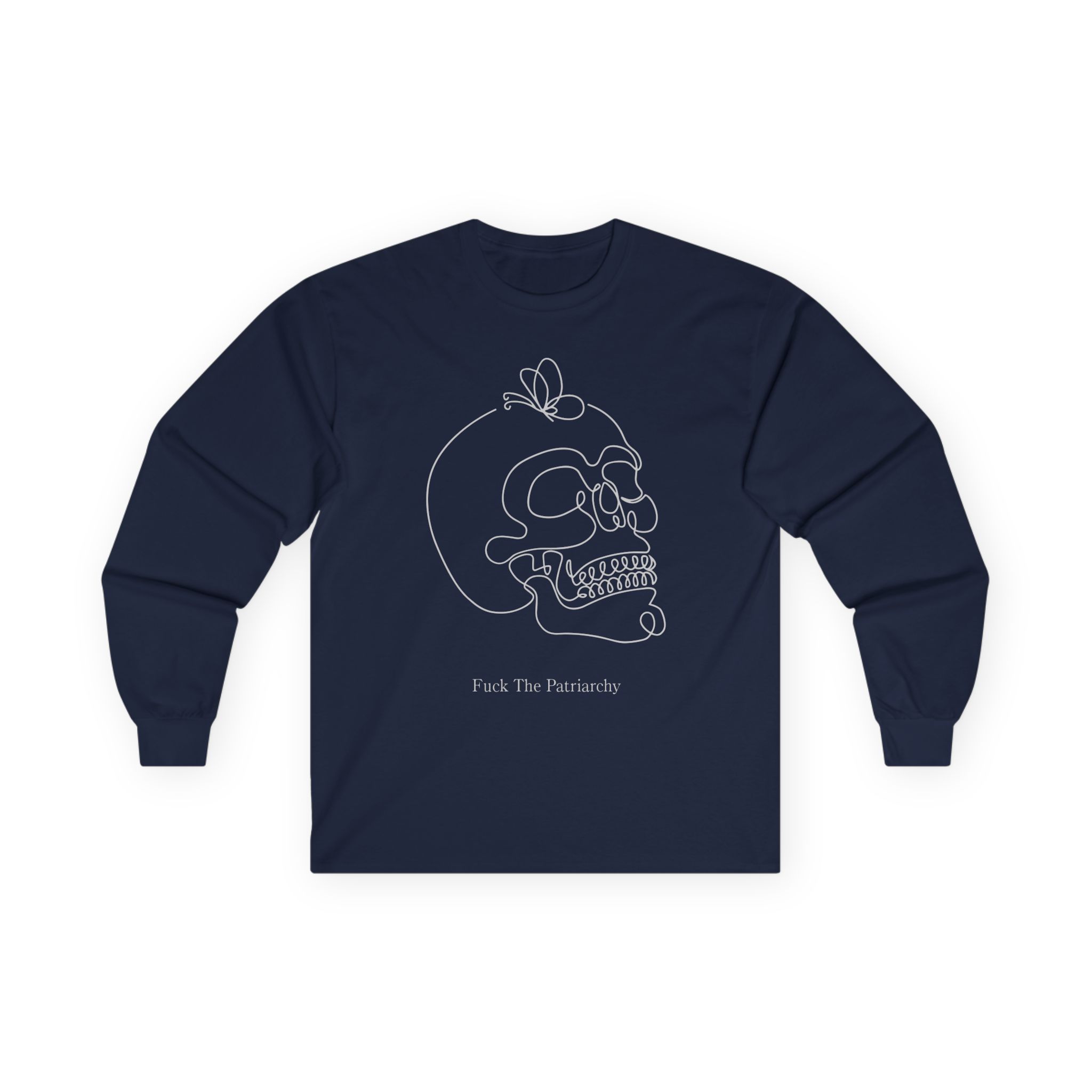Qtcinderella Fuck the Patriarchy Unisex Ultra Cotton Long Sleeve Tee