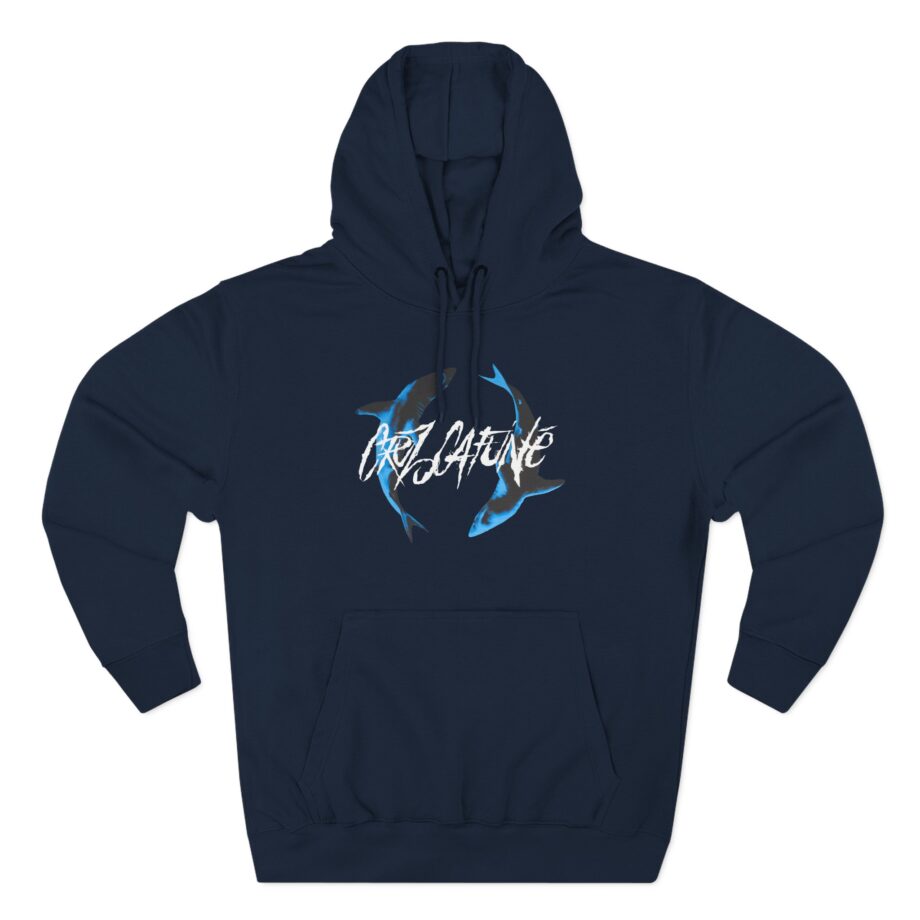 Cruz Cafune Double Shark Three-Panel Fleece Hoodie