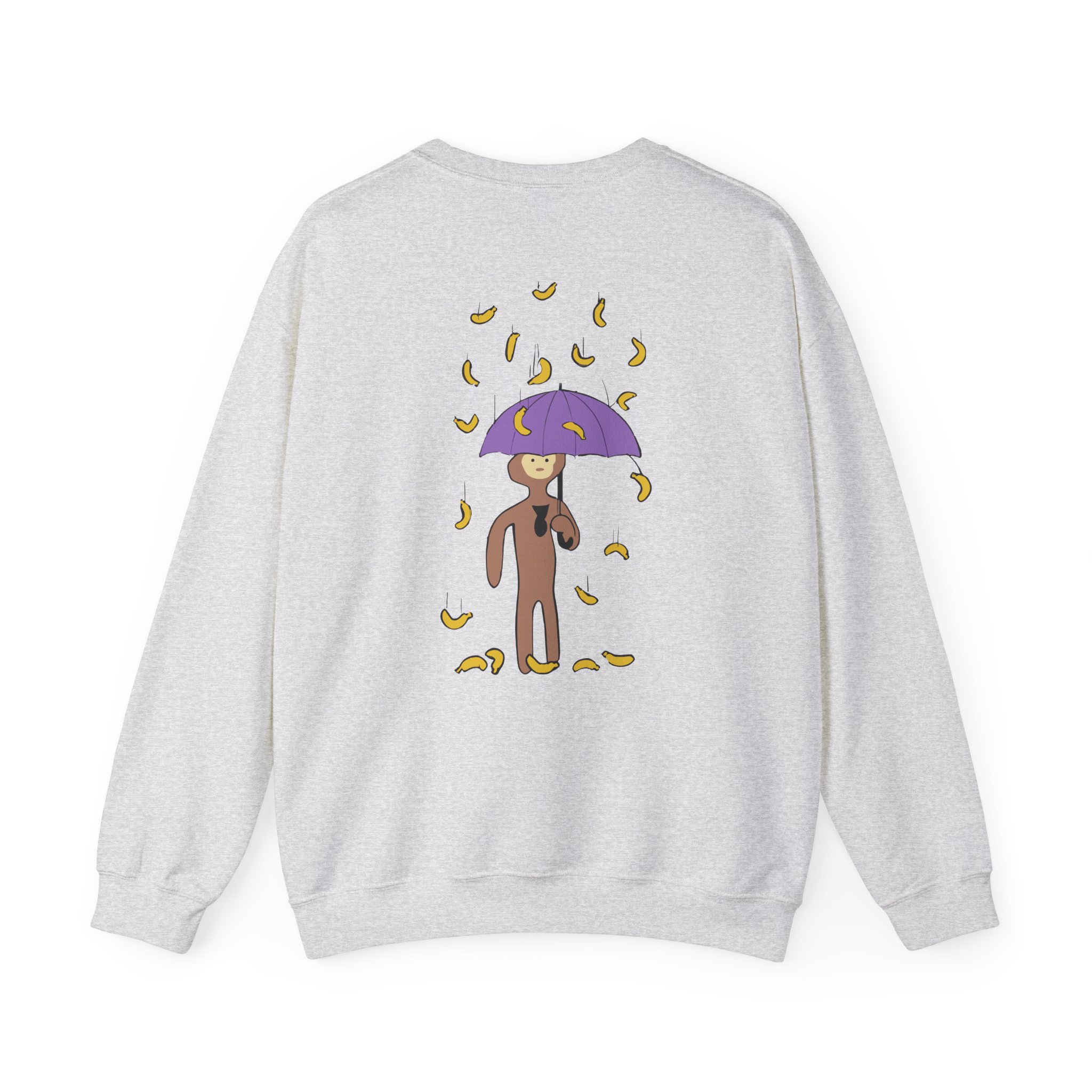 Spoonkid Raining Bananas Unisex Heavy Blendâ„¢ Crewneck Sweatshirt