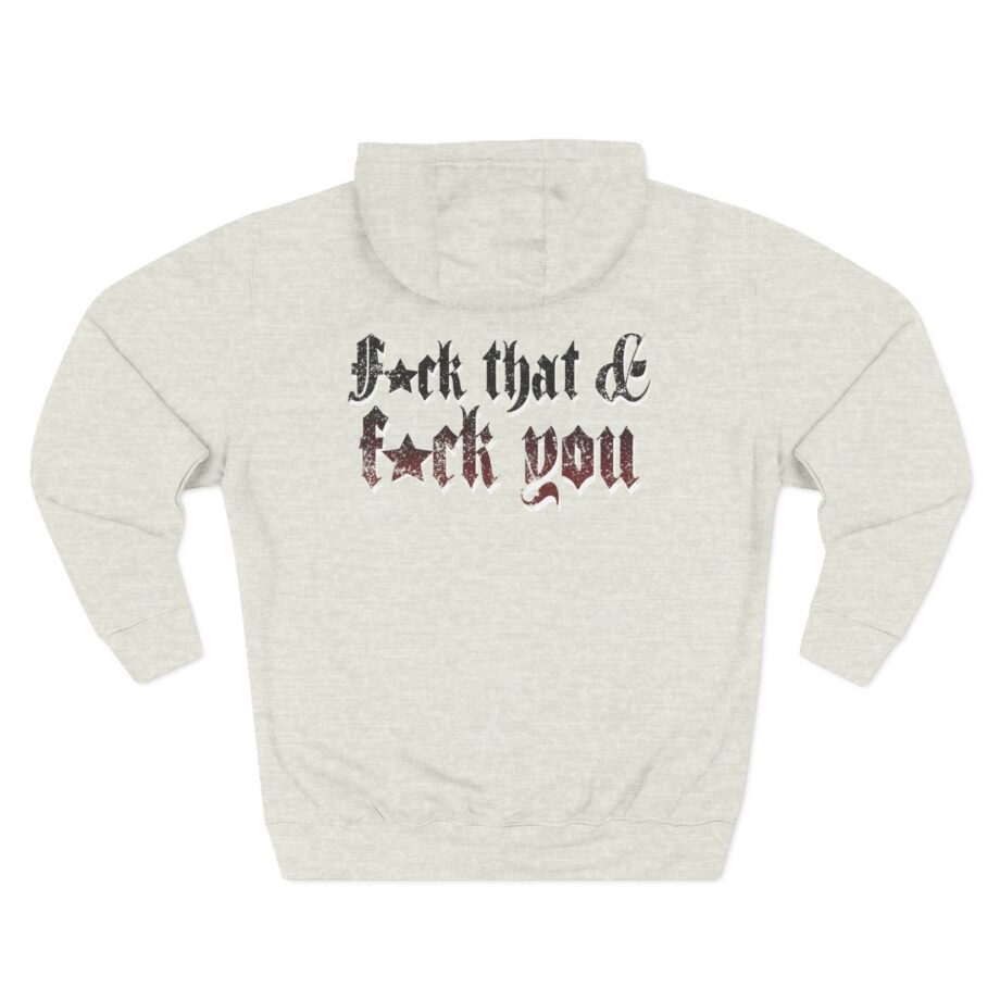 Hardy F*ck You Three-Panel Fleece Hoodie