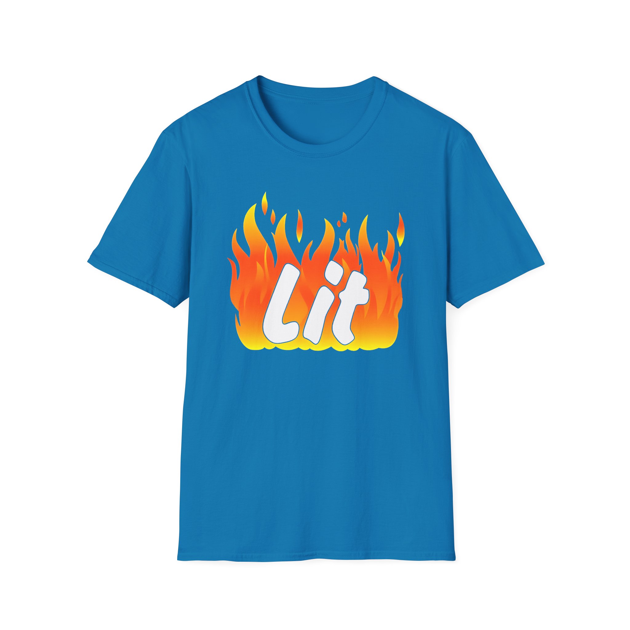 Dobre brothers Lit fire Unisex Softstyle T-Shirt