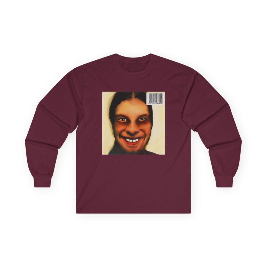 Aphex Twin I Care Because You Do  Album Cover Unisex Ultra Cotton Long Sleeve Tee