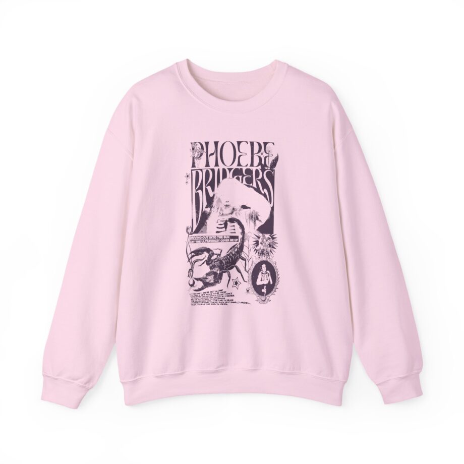 Phoebe Bridgers I Know the End Natural Unisex Heavy Blend™ Crewneck Sweatshirt