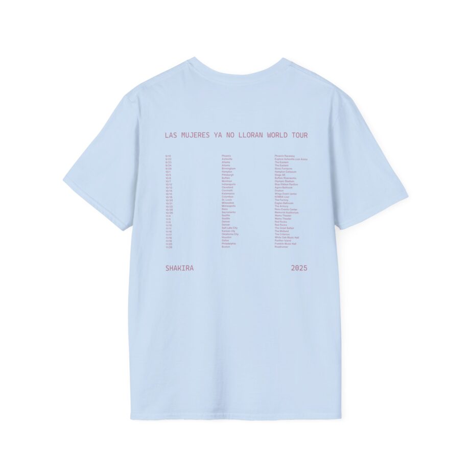 Shakira LMYNL World Tour Unisex Softstyle T-Shirt