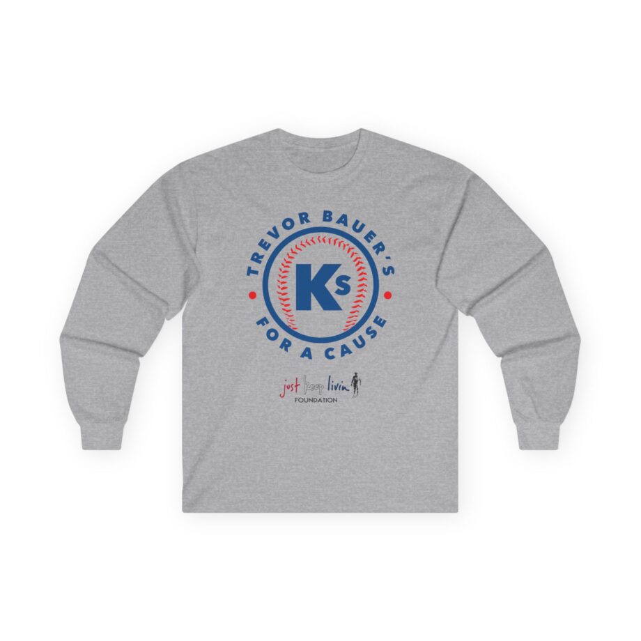 Trevor Bauer’s Ks for a Cause Unisex Ultra Cotton Long Sleeve Tee