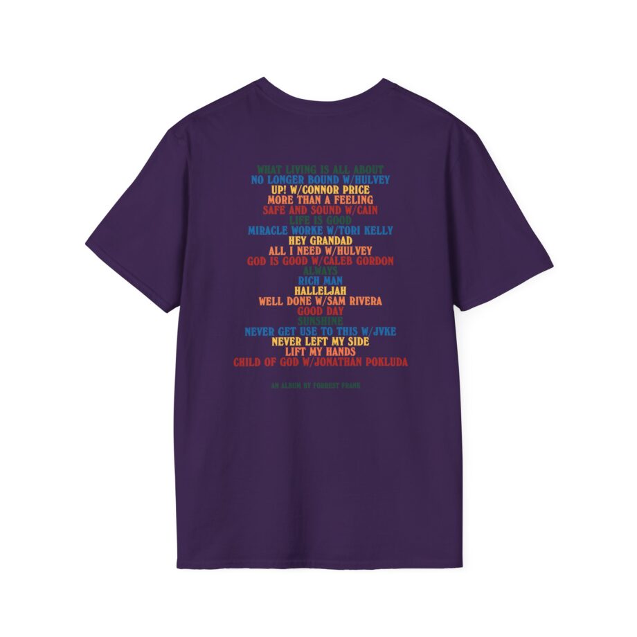 Forrest Frank Child of God Tracklist Unisex Softstyle T-Shirt