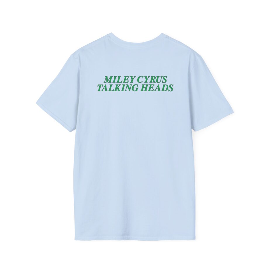 Miley Cyrus Talking Heads X Miley Psycho Killer Unisex Softstyle T-Shirt