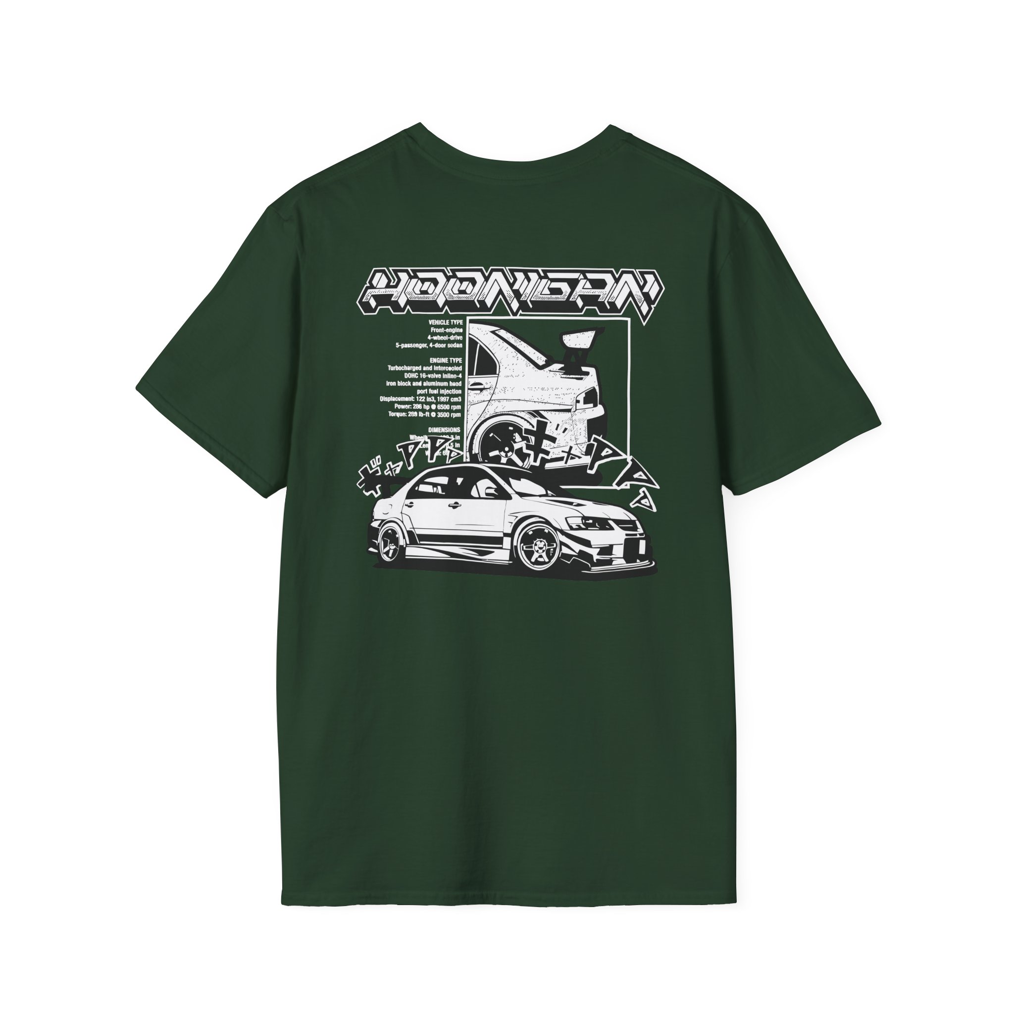 Ken Block Hoonigan Hardtail Unisex Softstyle T-Shirt